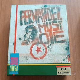 FERNANDEZ MUST DIE Commodore 64 - BIG BOX Original
