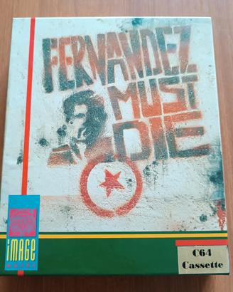 FERNANDEZ MUST DIE Commodore 64 - BIG BOX Original