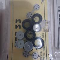 cerchi completi ricambio tron 1/43 ferrari gto