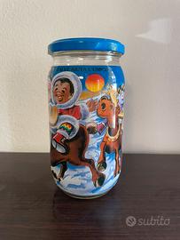 Vasi vetro by Calvè Unicef vintage Anni’80