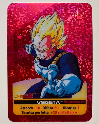 Lamincard Dragon Ball Z Vegeta Supersayan