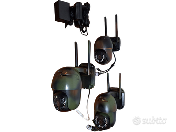 TELECAMERE IP WIFI 5 MPX 360° MIMETICHE 12V