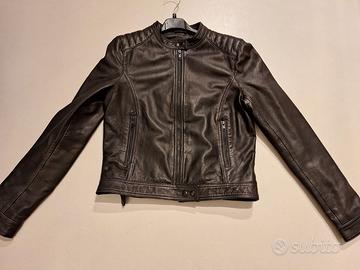 Giacca in pelle Selected Femme