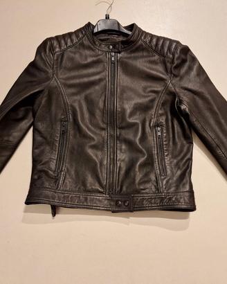 Giacca in pelle Selected Femme