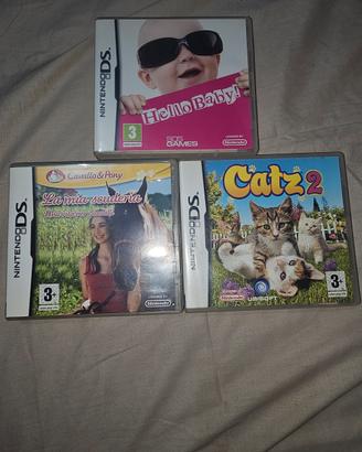 3 giochi ds