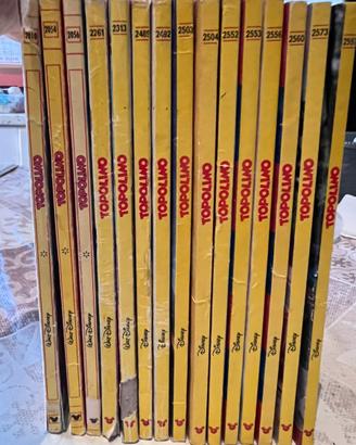 Set di 15 fumetti di Topolino