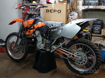 KTM 520 EXC targato - 2005