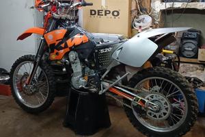 KTM 520 EXC targato - 2005