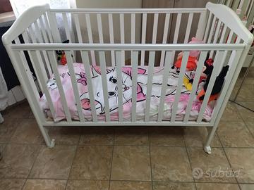 Passeggino, carrozzina, lettino e fasciatoio