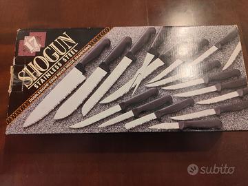 Set Completo 17 Coltelli SHOGUN - Vintage original