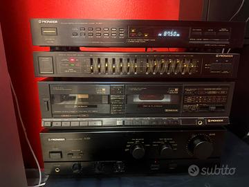 Impianto stereo HIFI pioneer revisionato