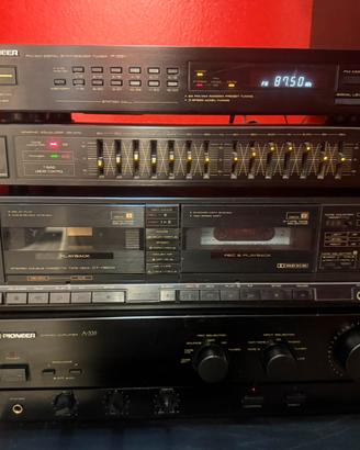 Impianto stereo HIFI pioneer revisionato