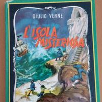 Libro L'Isola Misteriosa anno 1955
