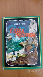 Libro L'Isola Misteriosa anno 1955