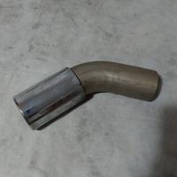 Finale marmitta cromato originale BMW F31 