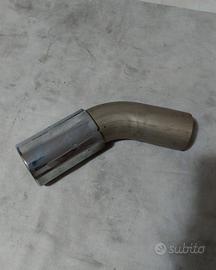 Finale marmitta cromato originale BMW F31 