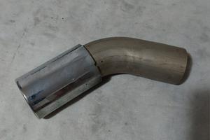 Finale marmitta cromato originale BMW F31 