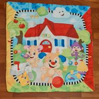 Tappetino quadrato vintage da gioco  Fisher Price