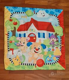 Tappetino quadrato vintage da gioco  Fisher Price