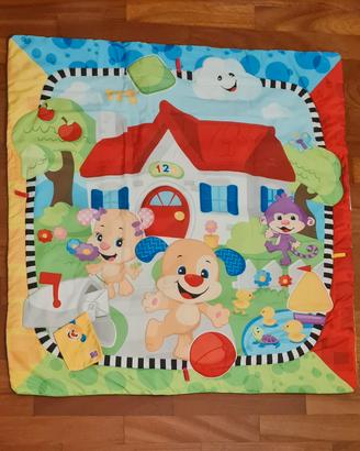 Tappetino quadrato vintage da gioco  Fisher Price
