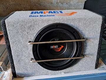 subwoofer +amplificatore auto 