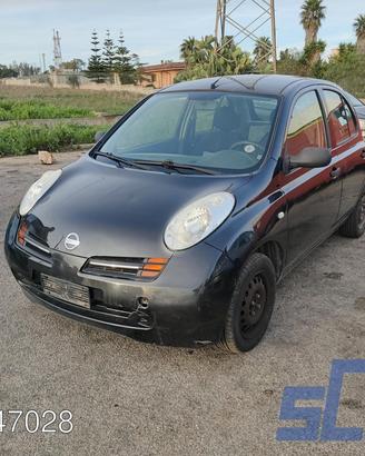 Nissan micra 3 k12 1.0 16v 65cv 03-10 ricambi