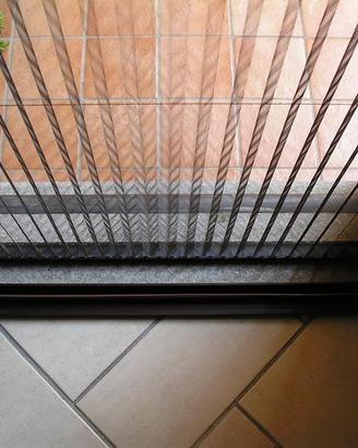 Zanzariere plissettate con aperturta laterale