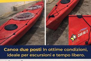 Canoa rigida biposto