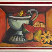 Quadro Vintage Natura Morta Pop