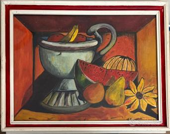 Quadro Vintage Natura Morta Pop