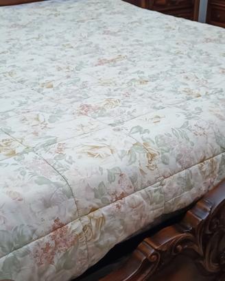 Trapunta matrimoniale imbottita shabby chic 