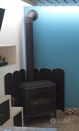 Stufa legna Saey 92 ghisa franco belga