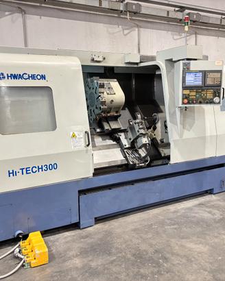 TORNIO HWACHEON HI-TECH 300 CNC FANUC 18i-TB