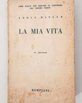 Adolf Hitler - La Mia Vita - Vintage 1939