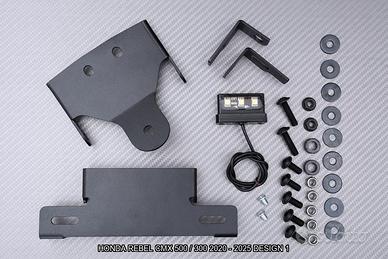 Portatarga corto HONDA REBEL CMX 500 300 2020 2025