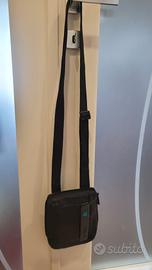 Tracolla nera pelle Piquadro 