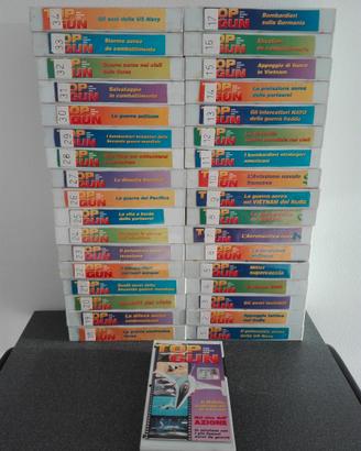 SERIE TOP-GUN N.35 CASSETTE ORIGINALI BEN TENUTE