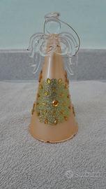 Angioletto natalizio dorato