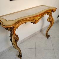 consolle barocco oro