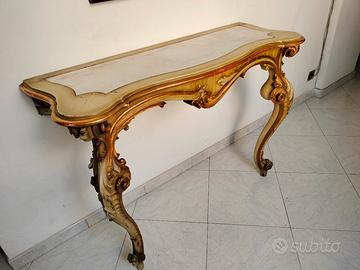 consolle barocco oro
