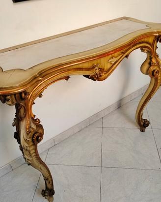 consolle barocco oro