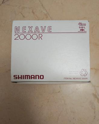 mulinello Shimano Nexave 2000R NUOVO