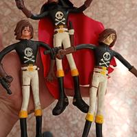 Action Figure CapitanHarlock Flexy 78' Vintage