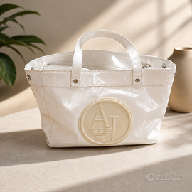 Borsa Armani Jeans con maxi logo