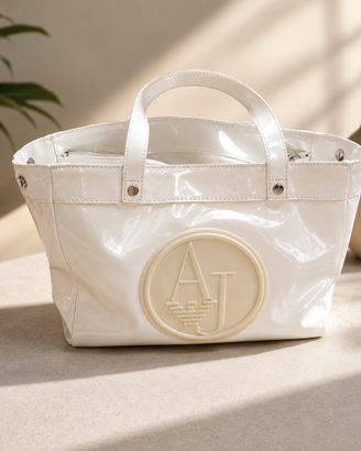 Borsa Armani Jeans con maxi logo