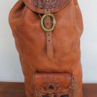 Zaino in cuoio artigianale