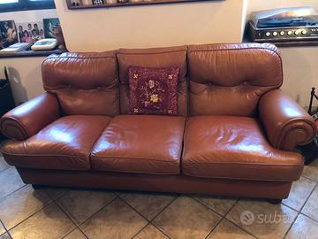 Divano in pelle