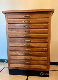 Cassettiera da tipografo