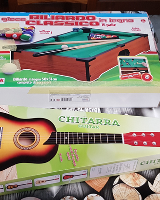 Chitarra + Biliardo