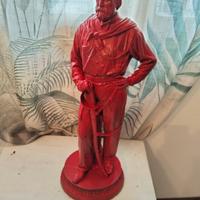 Statua Giuseppe Garibaldi H 60 cm.